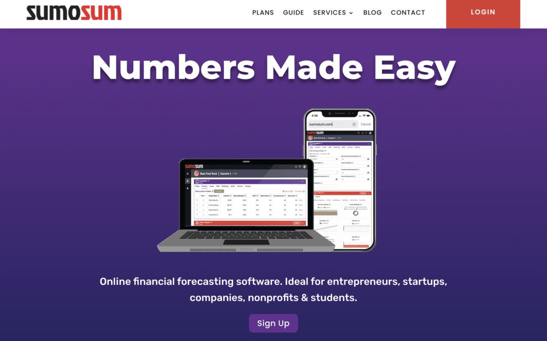 SumoSum Launches New Paradigm in Financial Forecasting for Startups & Entrepreneurs